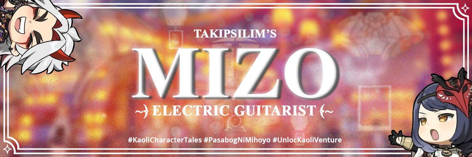 𑁍 ࣪˖ 𓂃TAKIPSILIM’s, MiZO｡ banner