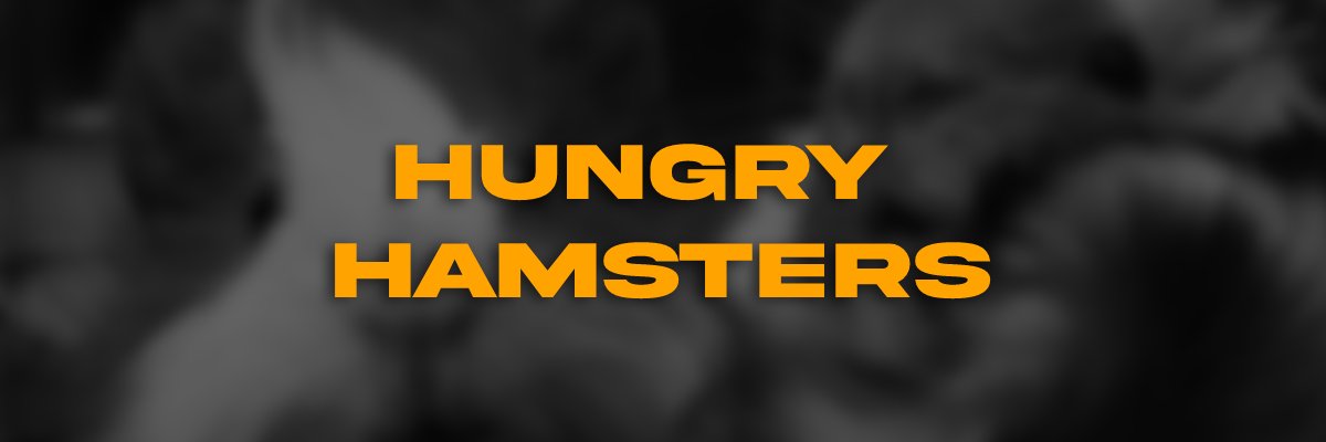 Hungry Hamsters ‖ MINT NOW banner