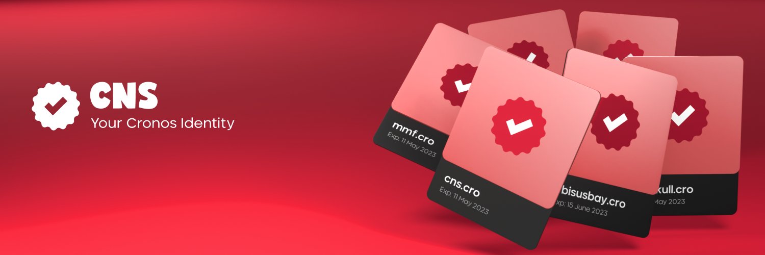 Cronos Name Service || cns.cro banner