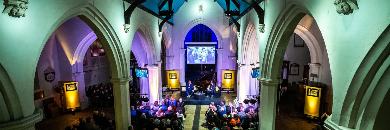 Farnham Literary Festival's banner