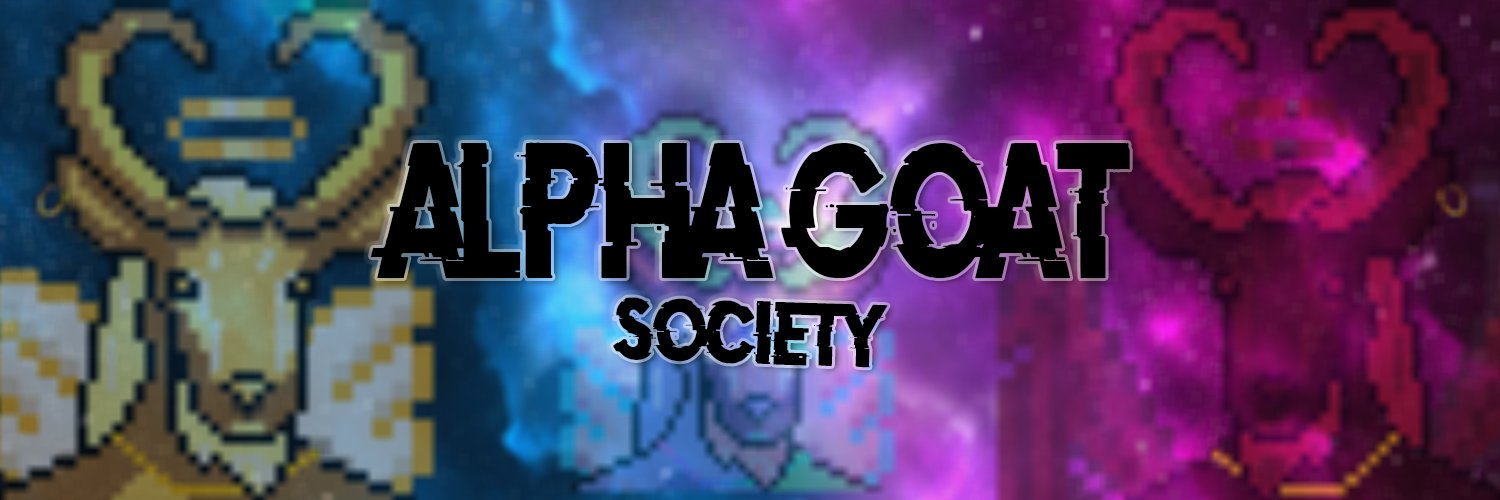 Alpha Goat Society SOLD OUT banner