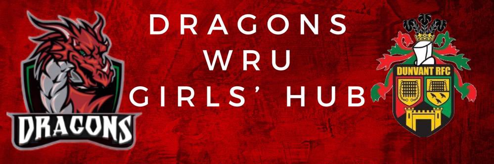 Dragons Girls Hub @ Dunvant RFC banner
