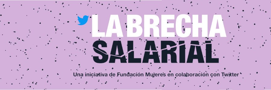 La Brecha Salarial banner