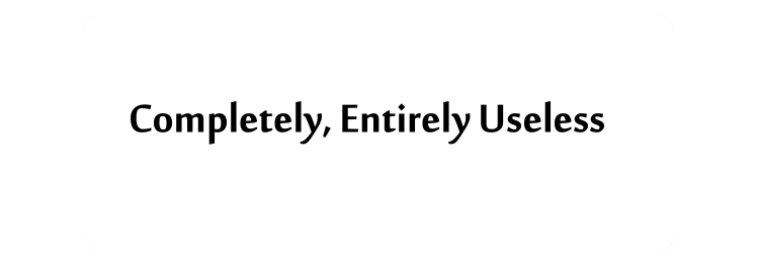 UselessCoin. banner