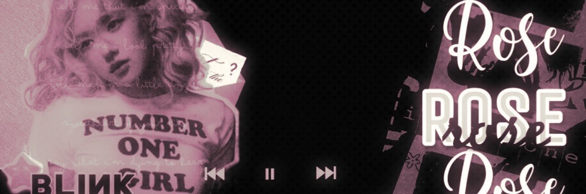 ˳ ݁. ݁ ,, ℛ𝙾𝚂𝓲𝙴 banner