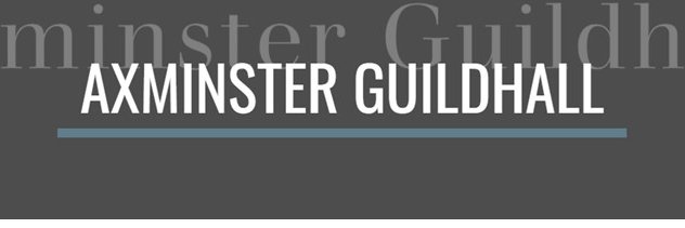 Axminster Guildhall banner