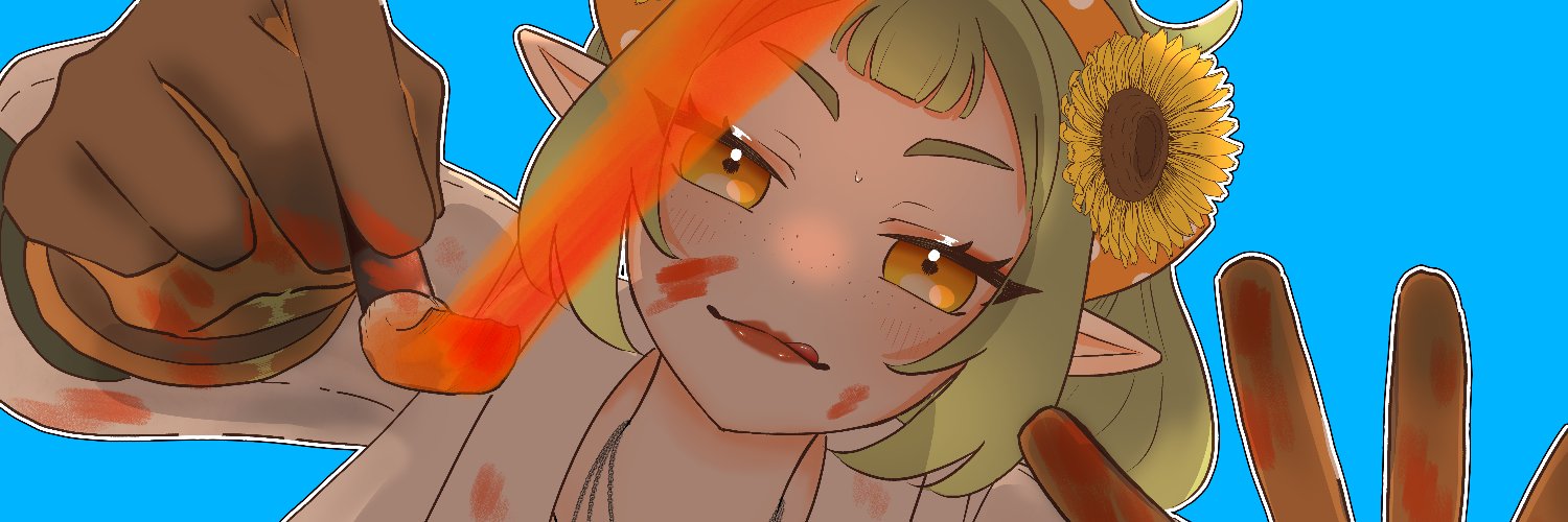 kira mint 🌻 gardening elf vtuber 💛's banner