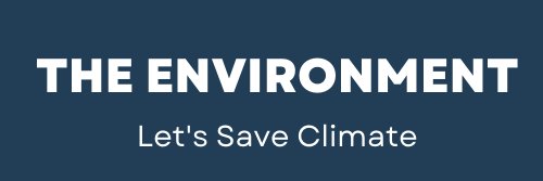 The Environment's banner