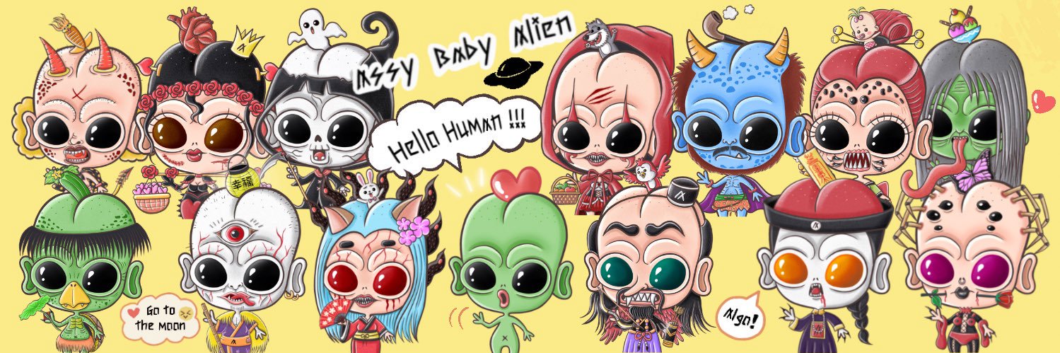 Assy Baby Alien banner