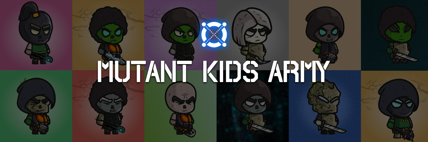 Mutant Kids Army ⚡️ banner