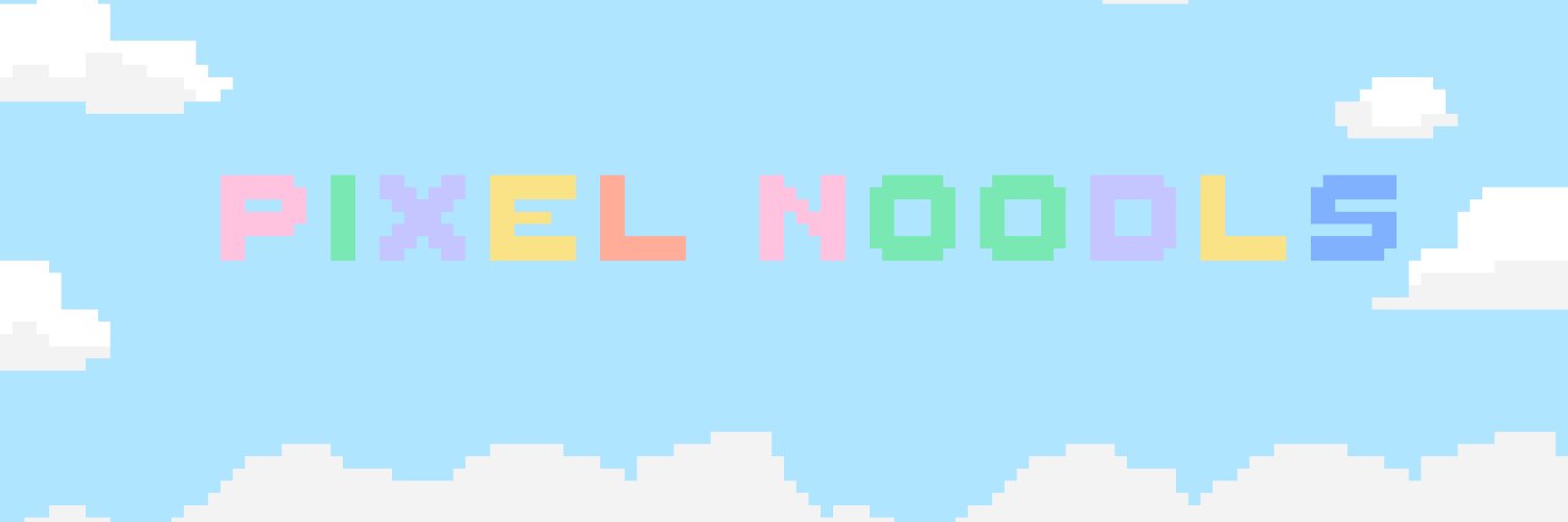 Pixel Noodls banner