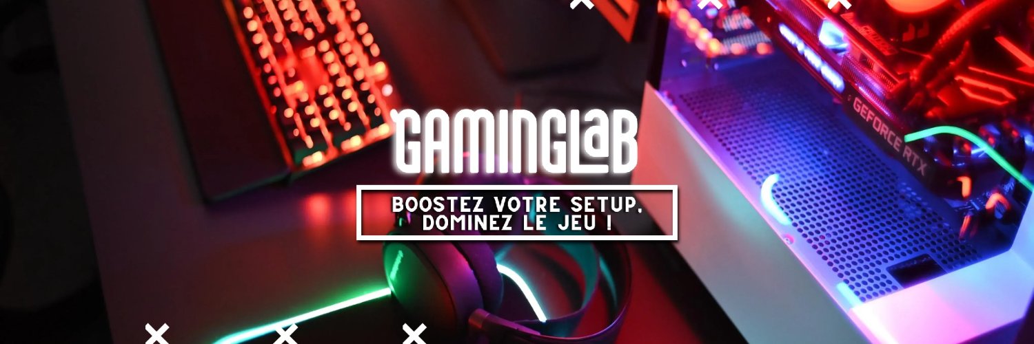 Gaminglab.fr 👑⌨️🖱🎧 banner