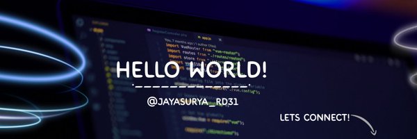 jayasurya_rd31 Profile Banner
