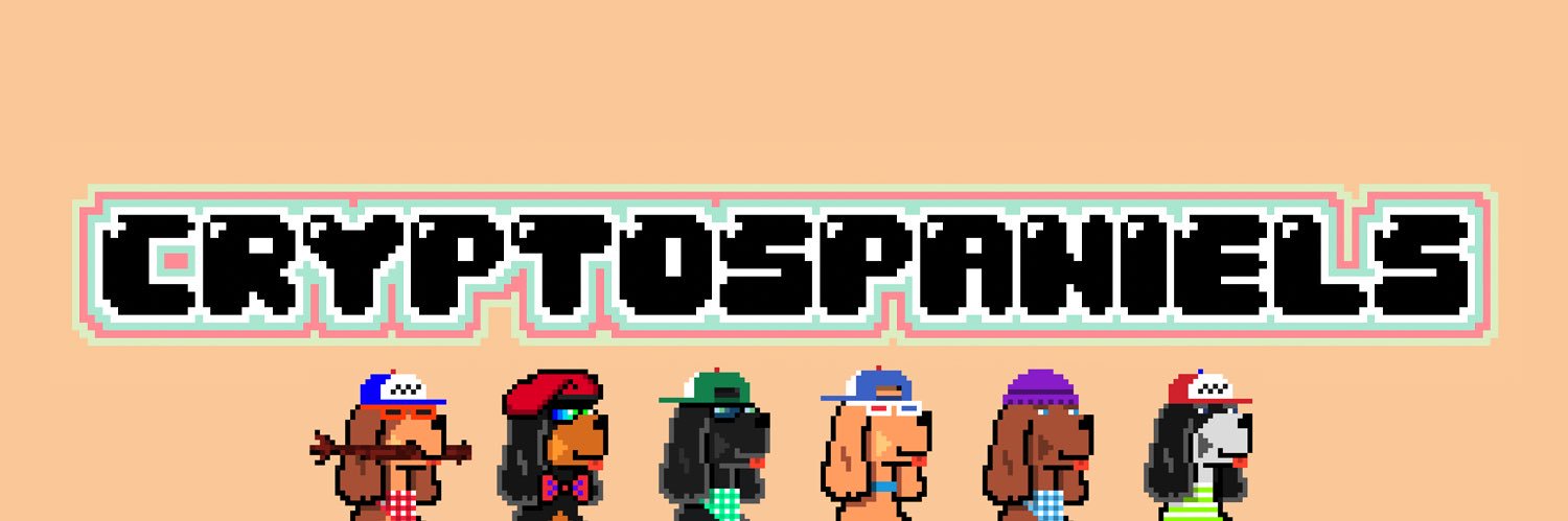 CryptoSpaniels 🐶 banner