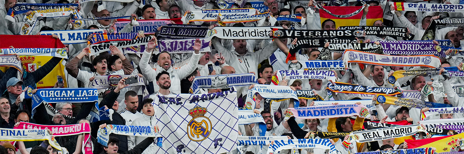 Real Madrid C.F.'s banner