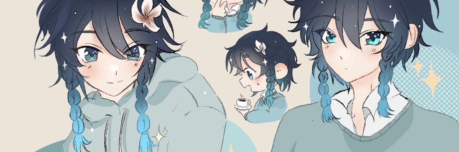 daily venti doodles 🌿 • 🍉 banner