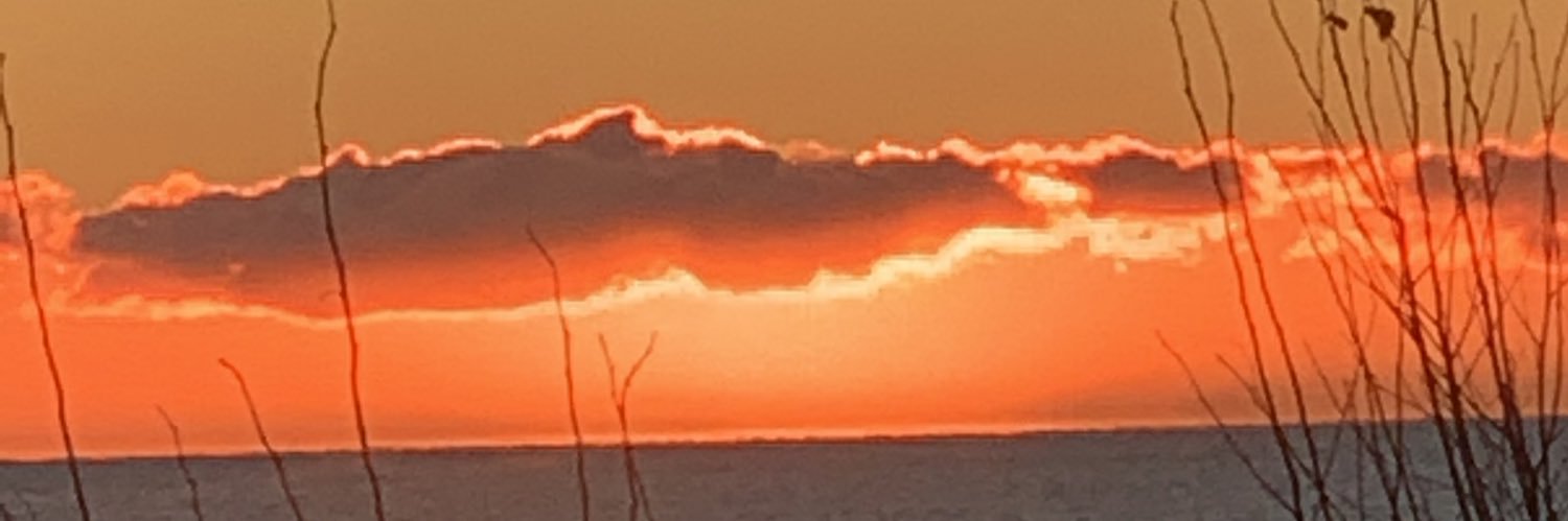 Sunset's banner