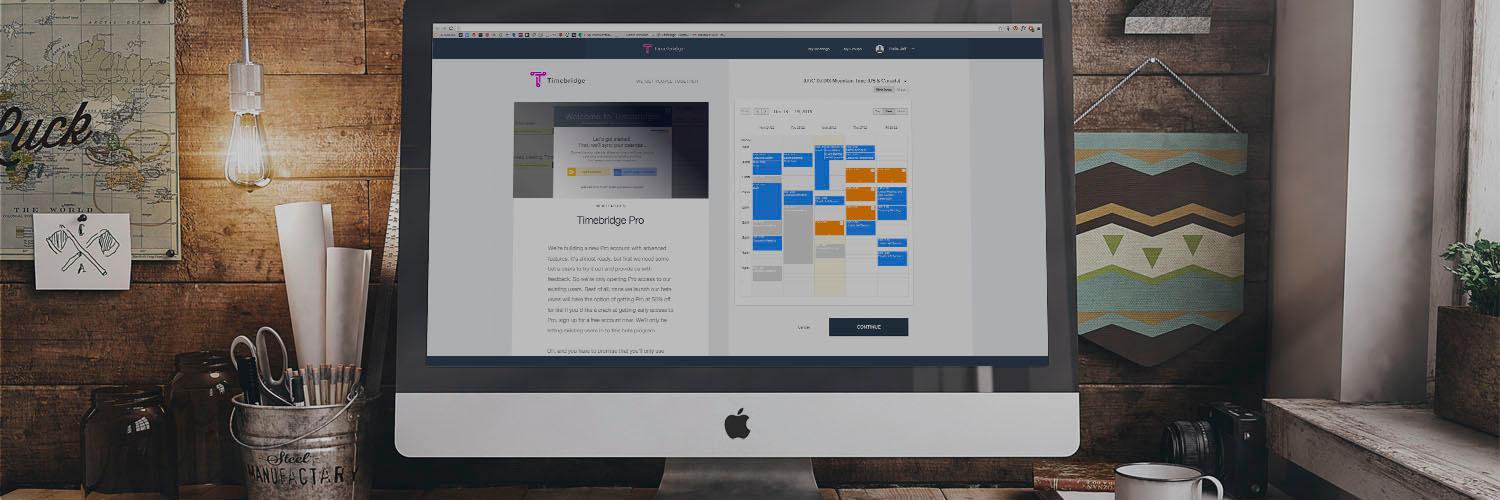 TimeBridge's profile banner image