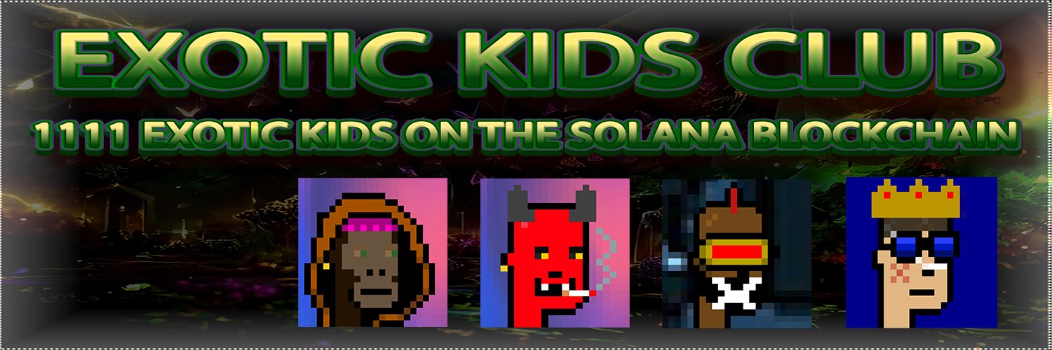 Exotic Kids Club banner
