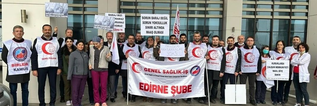 Genel Sağlık İş Sendikası Edirne Şube banner