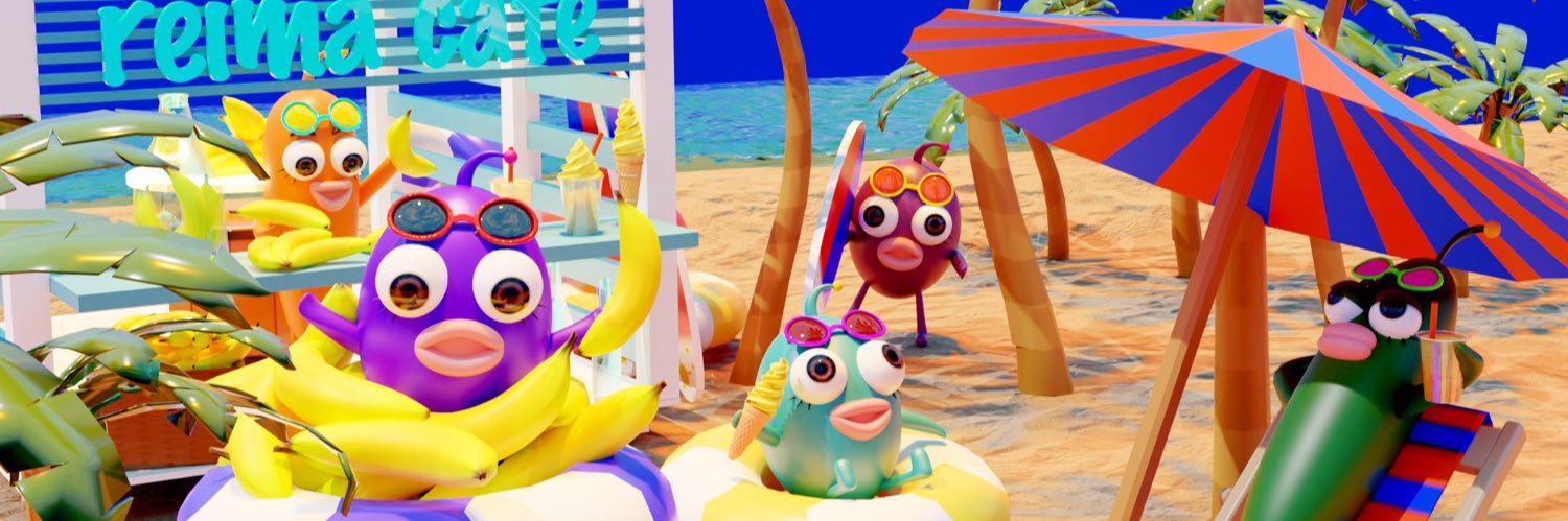 reima planet©︎ ⬣3DCG family banner