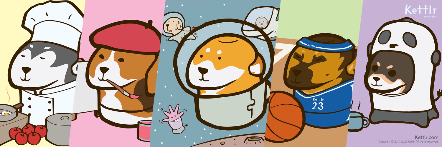 Kettlr ケットラー banner
