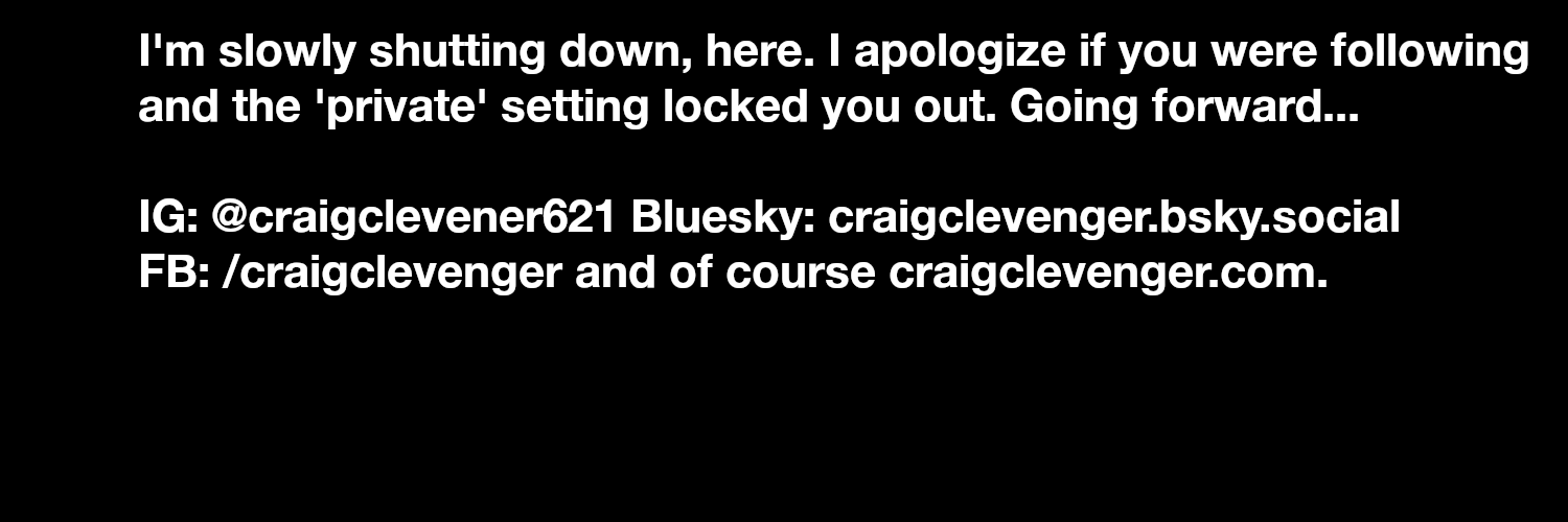 Craig Clevenger banner