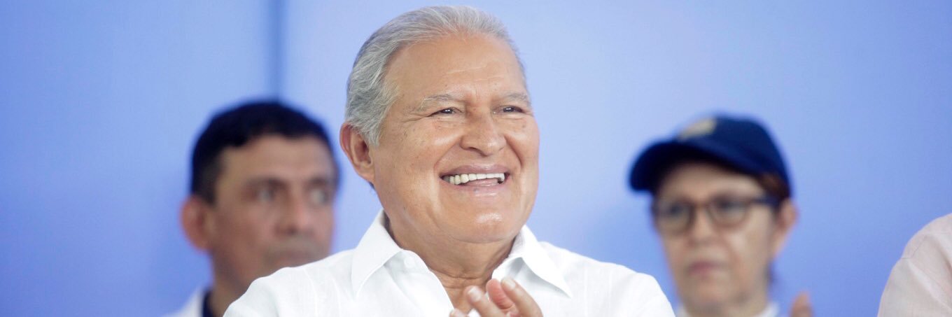 Salvador Sánchez Cerén banner