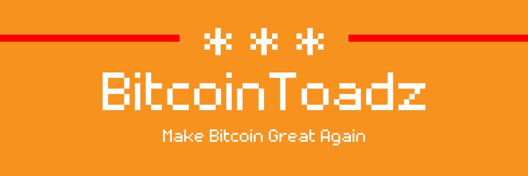 BitcoinToadz ( OG = FREE MINT ) banner