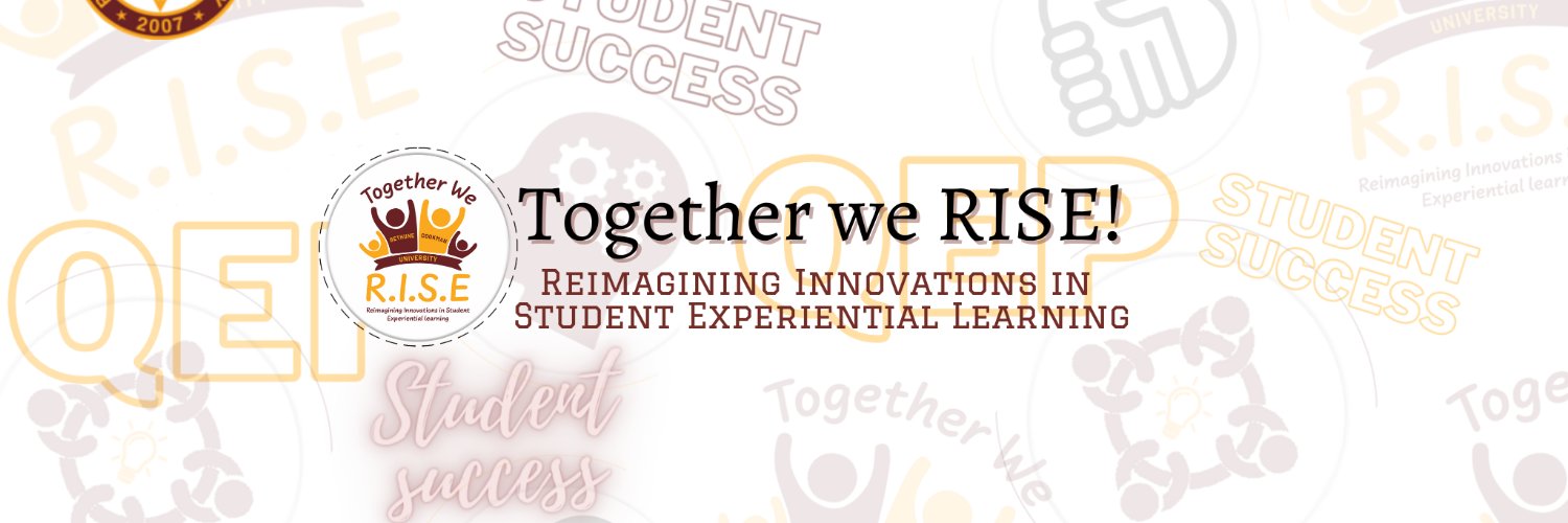 B-CU Together we R.I.S.E.! banner