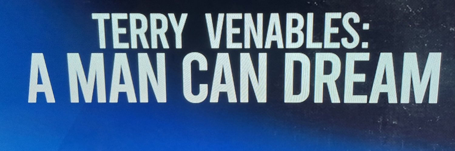 'Terry' Venables banner