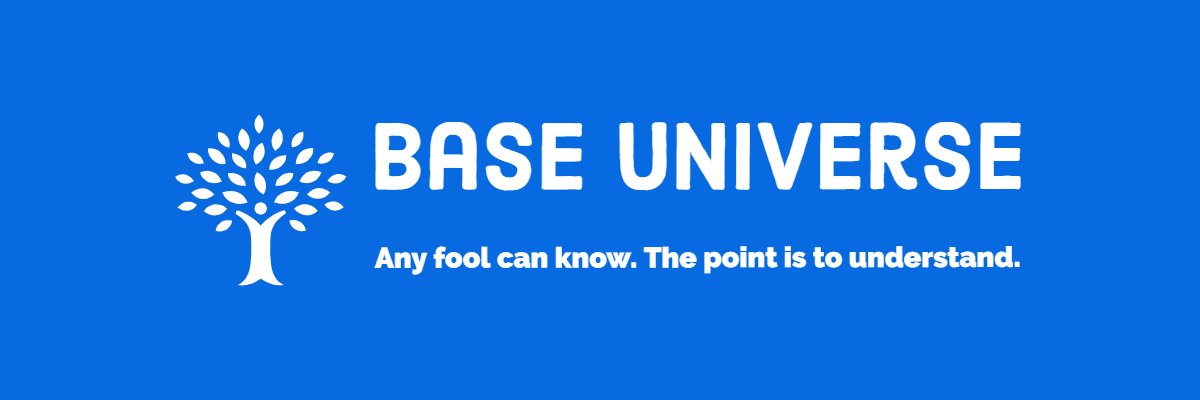 BaseUniverse's profile banner image