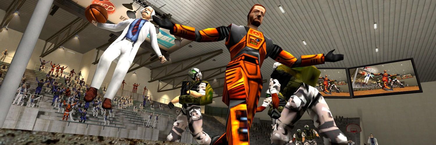 half life scientist banner