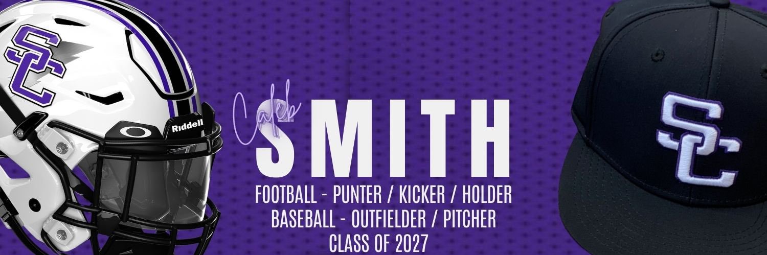 Caleb Smith ‘27 - Combo Kicker/H 704-923-6258 banner