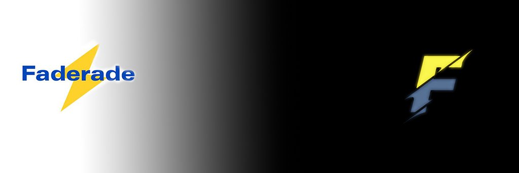 Faderade banner
