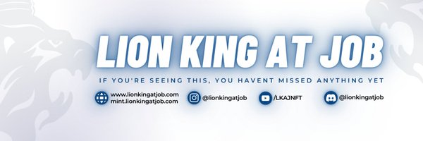 LionKingAtJob Profile Banner