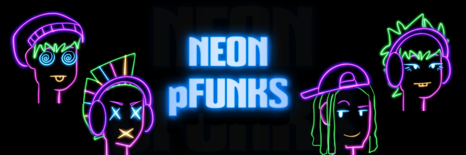 Neon pFUNKS banner