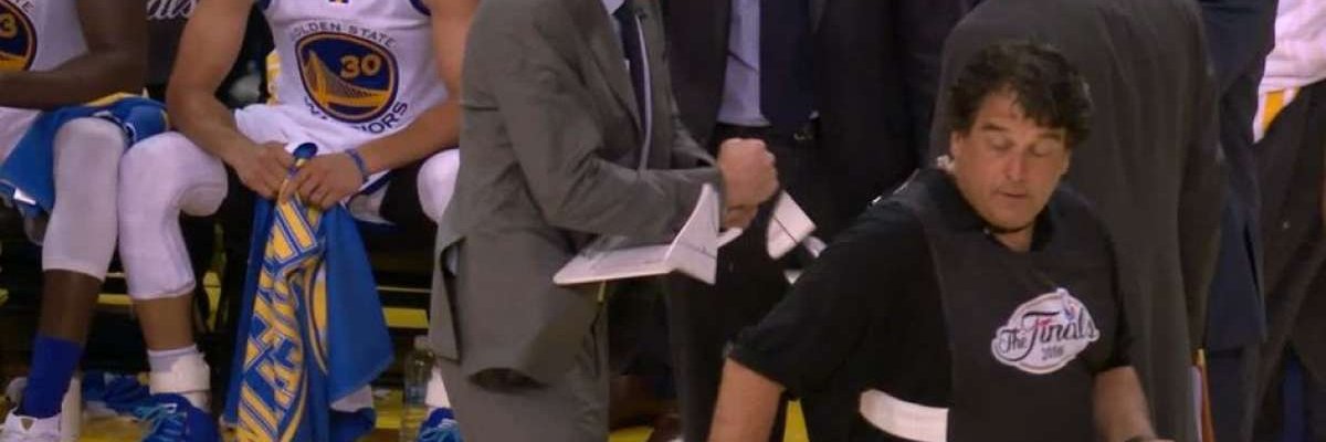 Steve Kerr's Broken Clipboard banner