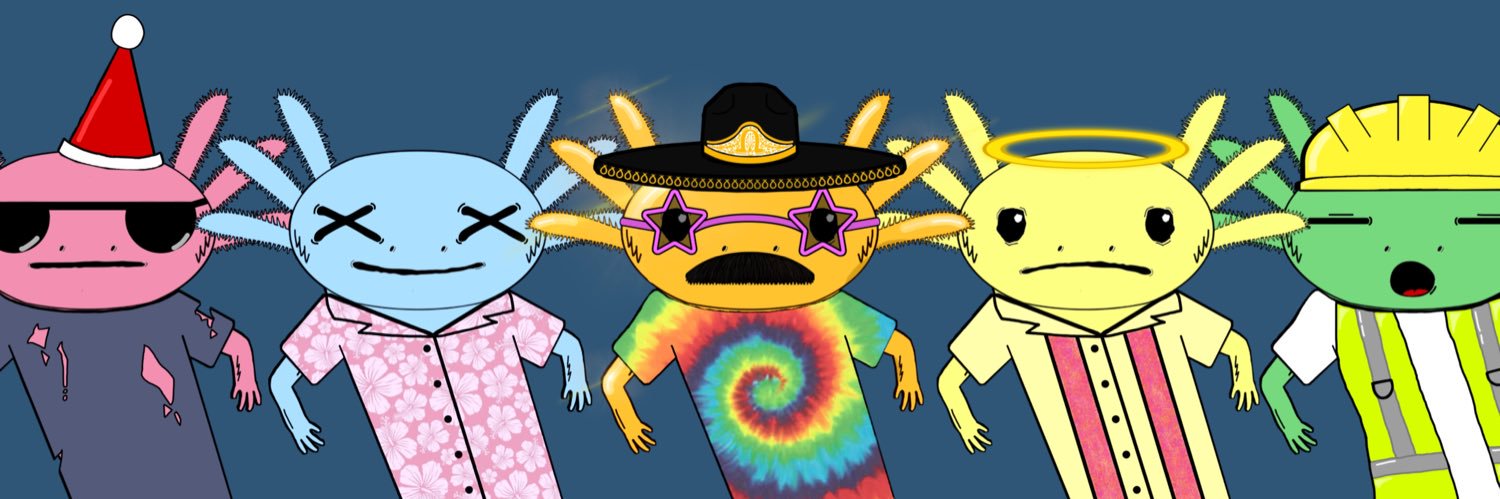 Axolote Friends Club banner