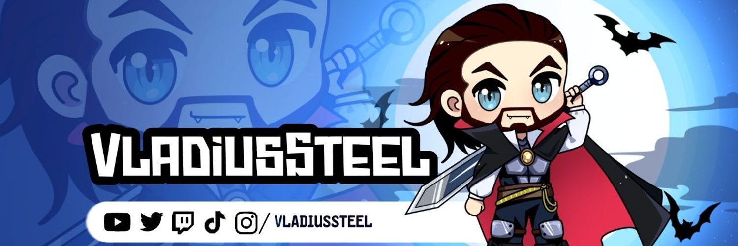 🔴 Live now | VladiusSteel banner