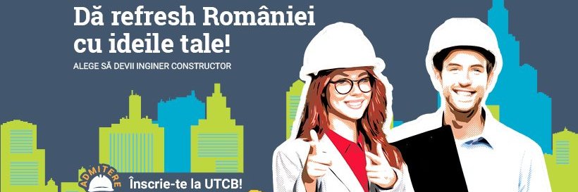 Universitatea Tehnică de Construcții București banner