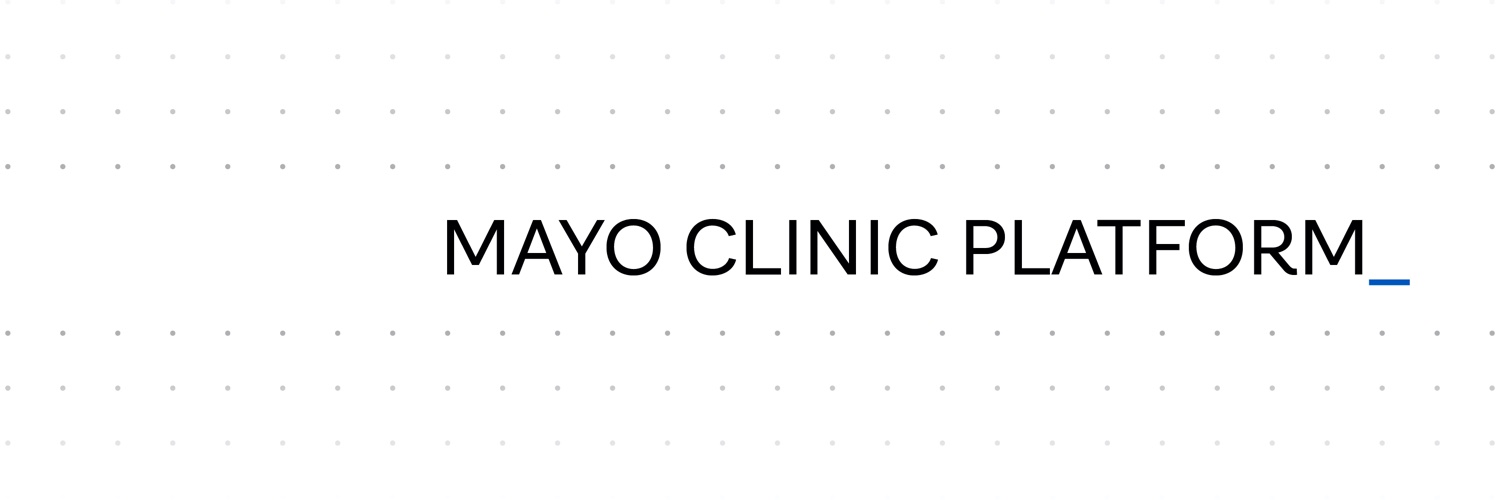Mayo Clinic Platform's banner