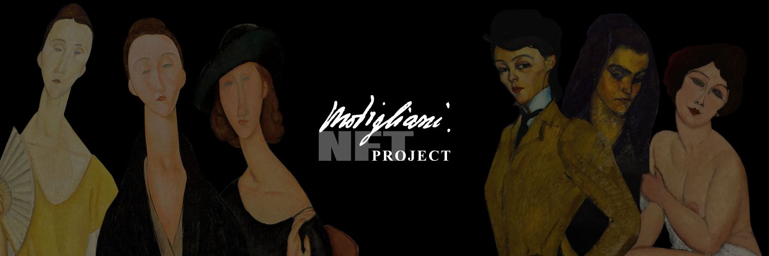 Modigliani NFT Project banner