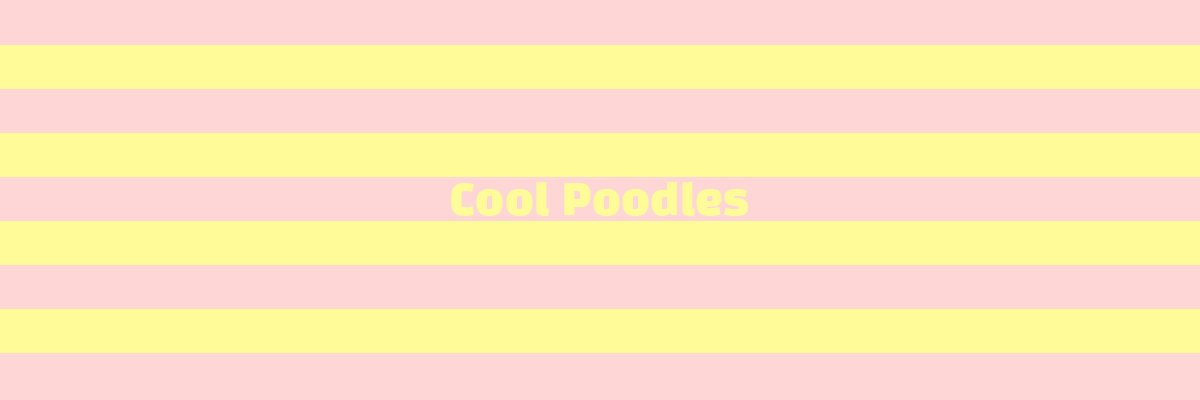 Cool Poodles banner