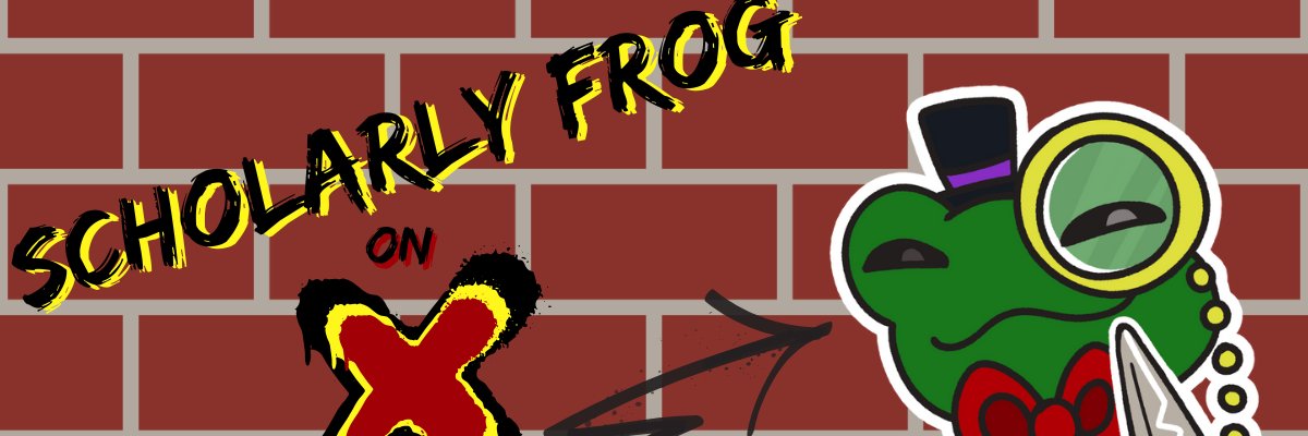 Scholarly Frog banner