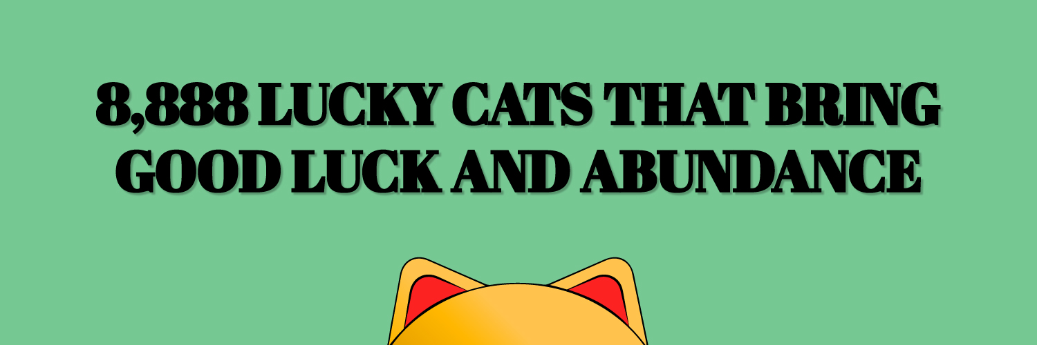 Lucky Cat NFT banner