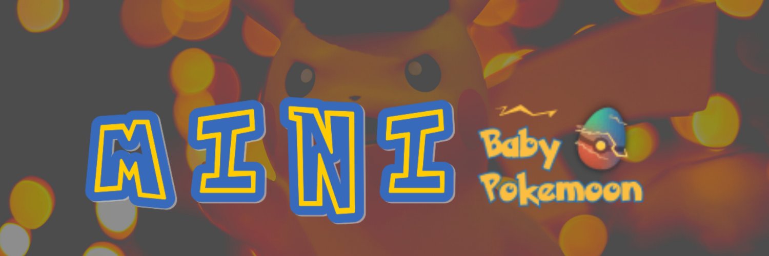 MiniPokemoon's profile banner image