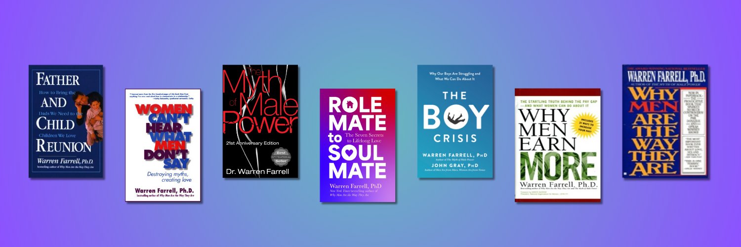 Dr. Warren Farrell banner