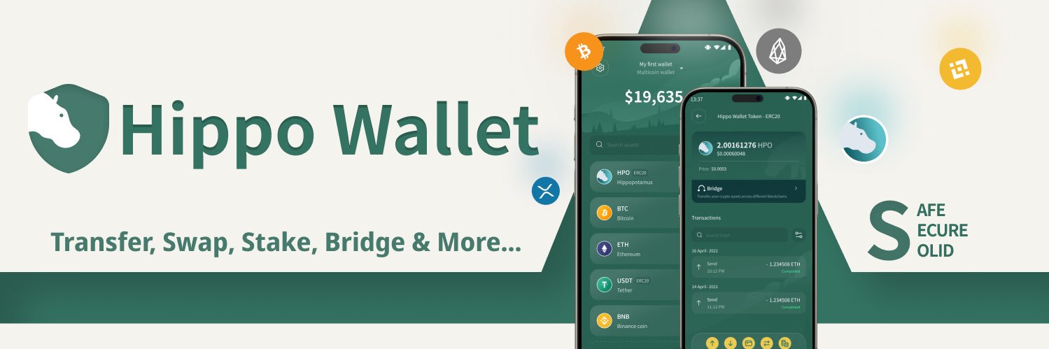 Hippo Wallet | HPO banner