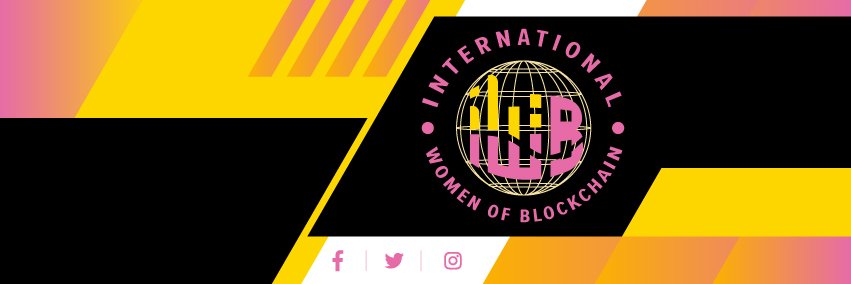 International Women of Blockchain banner
